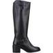 Hush Puppies Knee-high Boots - Black leather - HP-37865-70565 Heidi